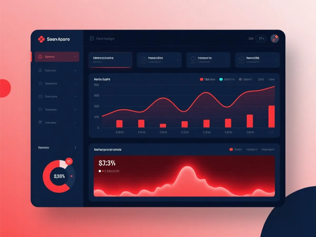 号码走势图与统计可视化示意