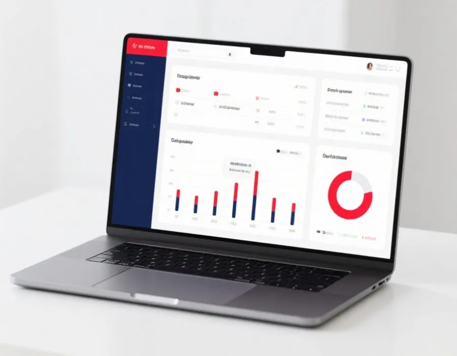 数据看板示意图