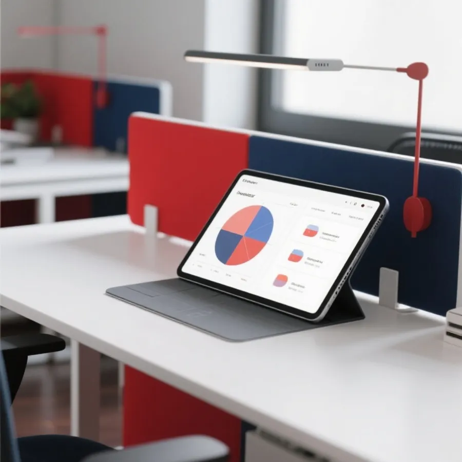 趋势分析与数据工具示意图